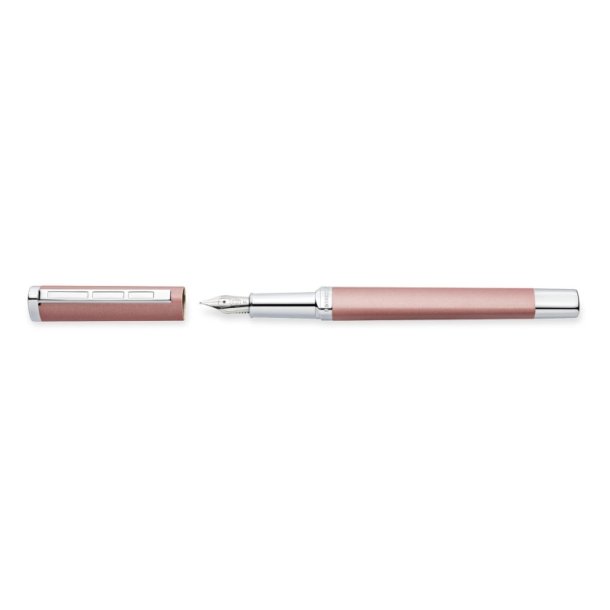 Staedtler Fyldepen - Triplus fine - rosa - (bl skrift)